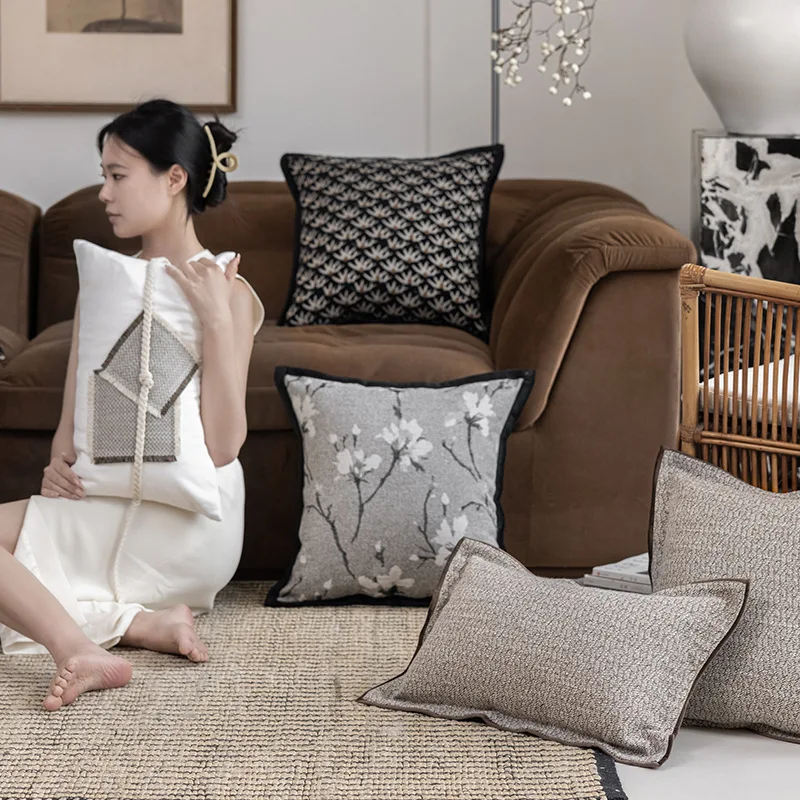 30x50/45x45CM Light Luxury Throw Pillow Cover Living Room Sofa Modern Simplicity Cushion Cover Decor Home Decorative Pillowcase