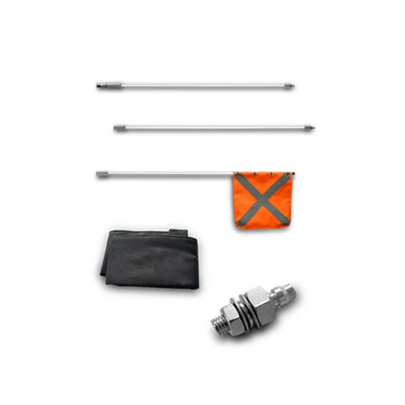 Alltop Car Mounted External Flagpole Suction Cup Base Off-road Vehicle Desert Safety Flagpole