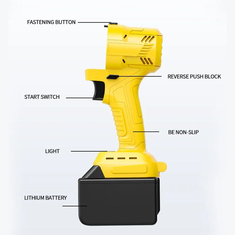 KM-Outils électriques universels sans fil, batterie au lithium, multifonctions, 7 en 1