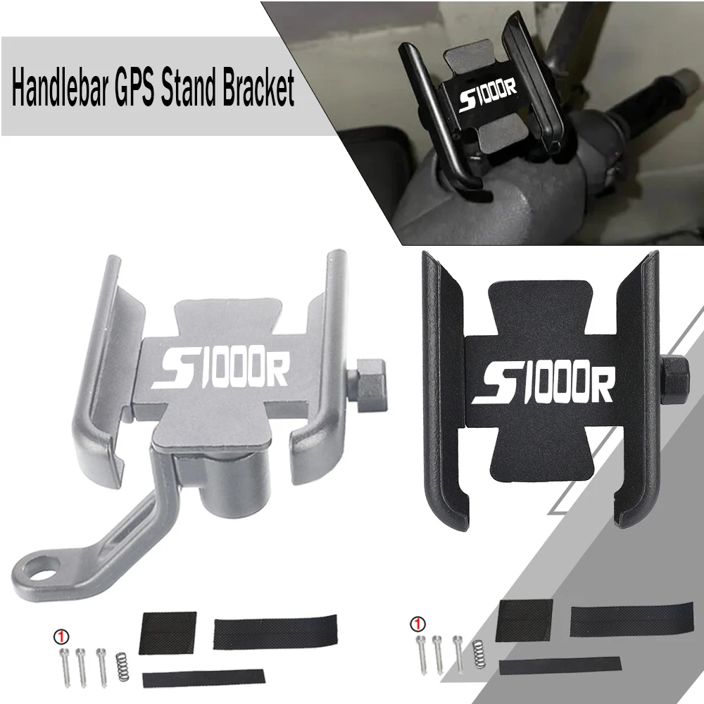 

Motorcycle Handlebar Mobile Phone Holder GPS Stand Bracket FOR BMW S1000R 2013 2014 2015 2016 2017 2018 2019 2020 2021 S 1000 R