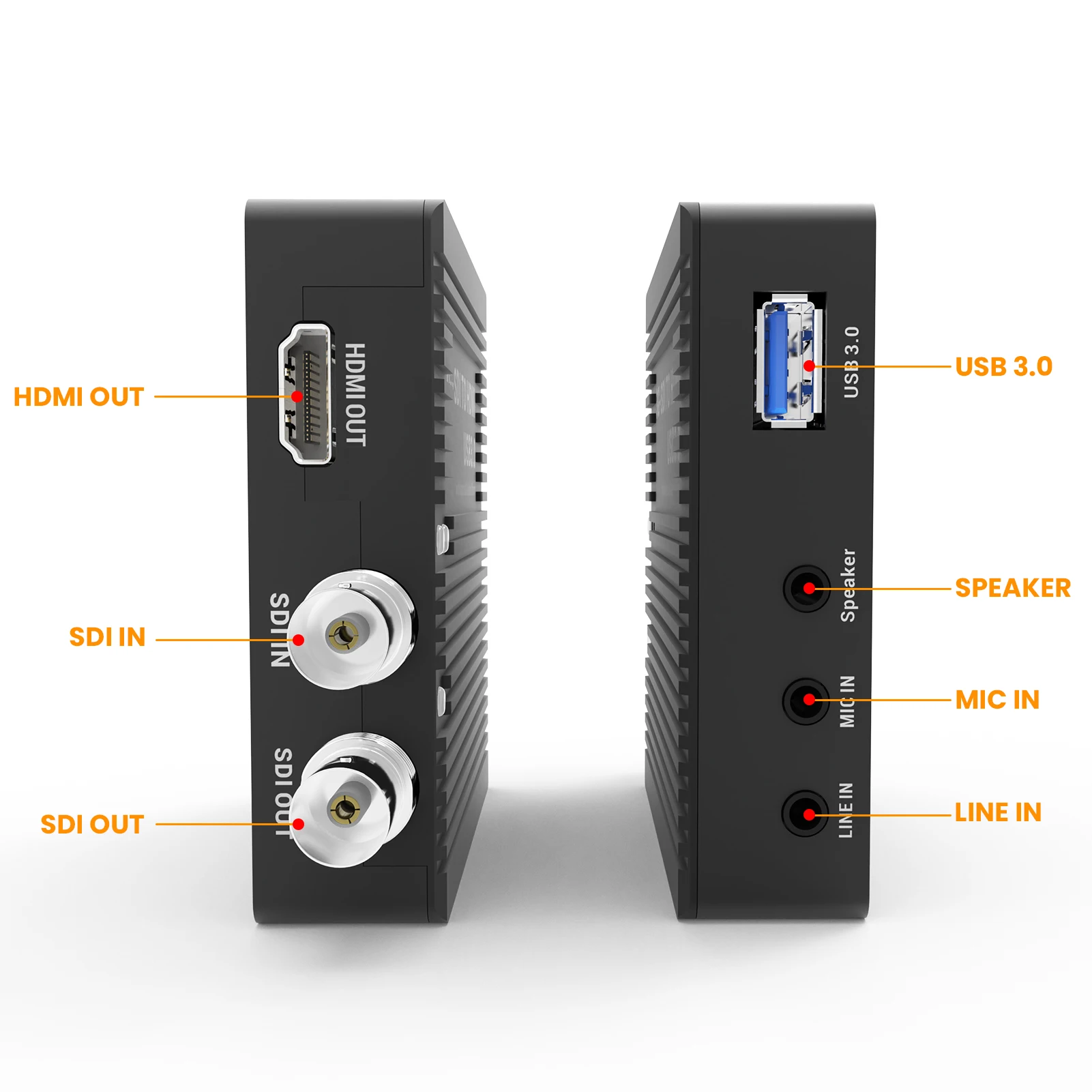 3G SDI to USB3.0 USB3 Capture SDI to HDMI UVC UAC Capture Encoder, SDI Loopout Capture for OBS, SDI Loop Capture Encoder,LCC382