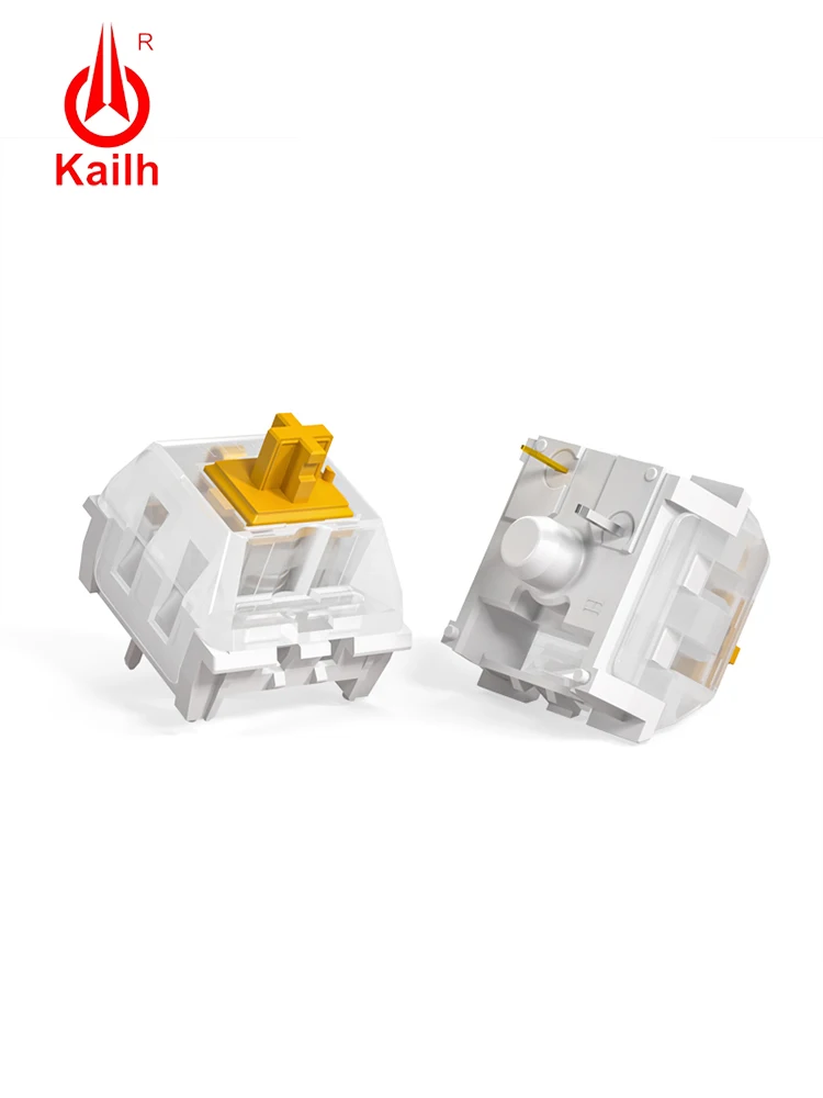 Kailh Tốc Độ Công Tắc Tự Làm Bàn Phím Cơ Switch MX RGB SMD 3Pin Xúc Giác Tuyến Tính Clicky Swithes Bạc Đồng Hồng Dày Vàng