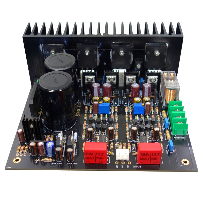 

Reengraving British Thurton SF60 power amplifier board HIFI Audio amplifier module DIY 2.0 channel 150W+150W home audio amplifie