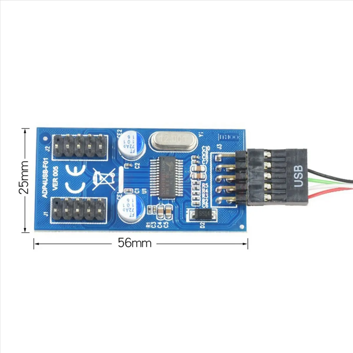 9Pin Usb Header Mal…