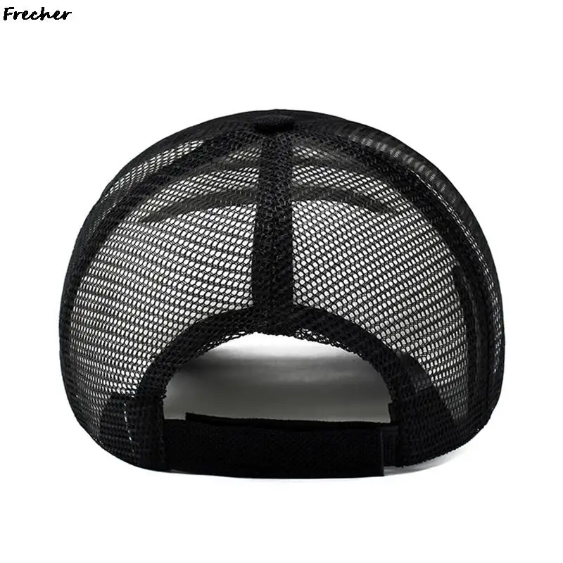 Breathable Mesh Spring Hat Trendy Unisex Baseball Cap Women Visors Hat Men Summer Mesh Caps Sports Football Golf Hats Gorras