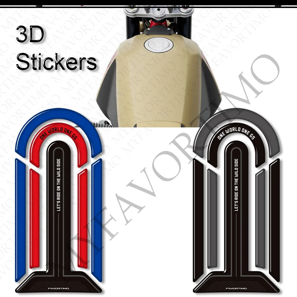 For R12GS R 12 GS R12 G/S G S Off-Road Off Road Tank Pad Cap Gas Fuel Oil Knee Fairing Fender Protector Stickers Decal 2025 2026