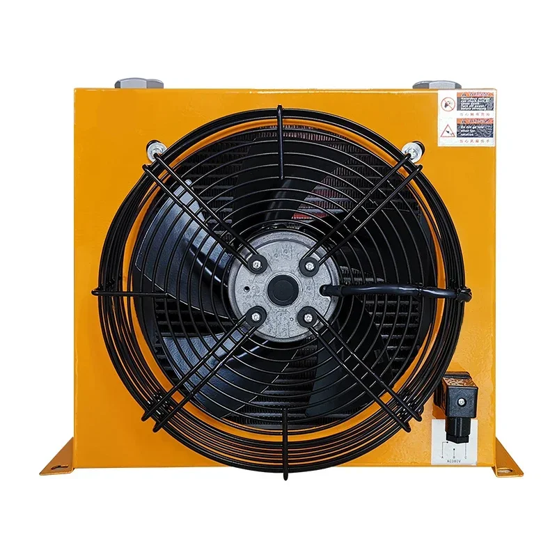 AH1012T-CA Hydraulic Air Cooler 24V/12V/220V/380V Truck-Mounted Crane Modified Fuel Tank Cooling Cooler Air-Cooled Oil Radiator