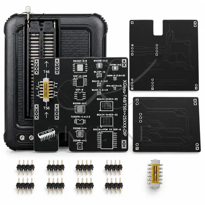 17 In 1 SMD Adapter Support SOP8 SOP16 WSON8 TSSOP8 XSON8 DFN8 USON8 WLCSP TDFN8 BGA12 BGA8 BGA24 DIP8 NOR SPI FLASH NAND