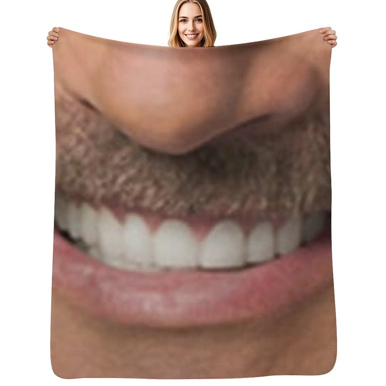 

Dr. Phil's Magnificent 'Stache Throw Blanket Designers manga For Sofa Thin Summer Blankets