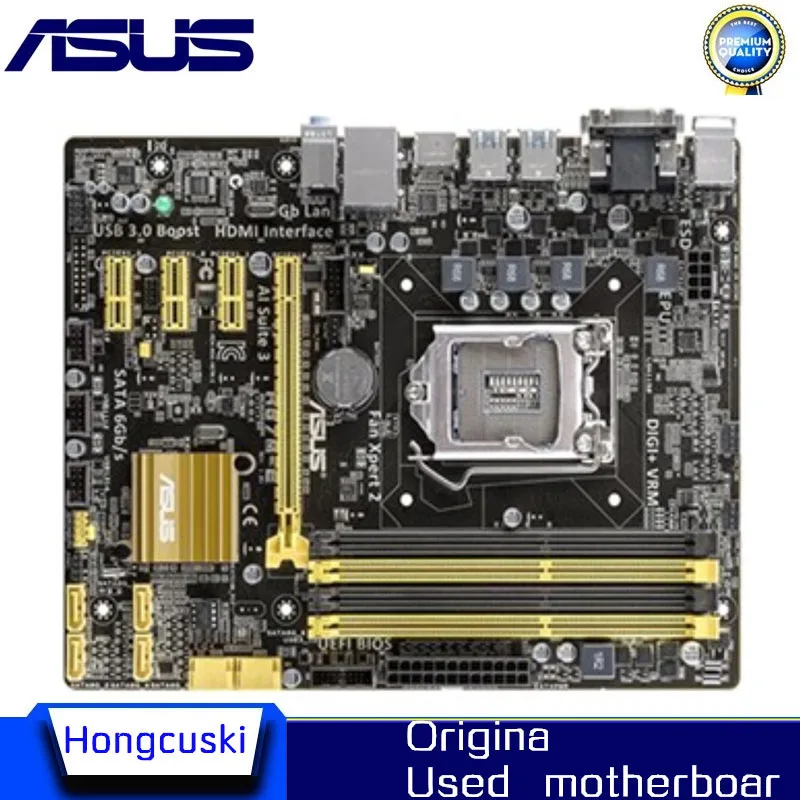 

Used For ASUS H87M-E original motherboard Socket LGA 1150 DDR3 H87 SATA3 USB3.0 Desktop Motherboard