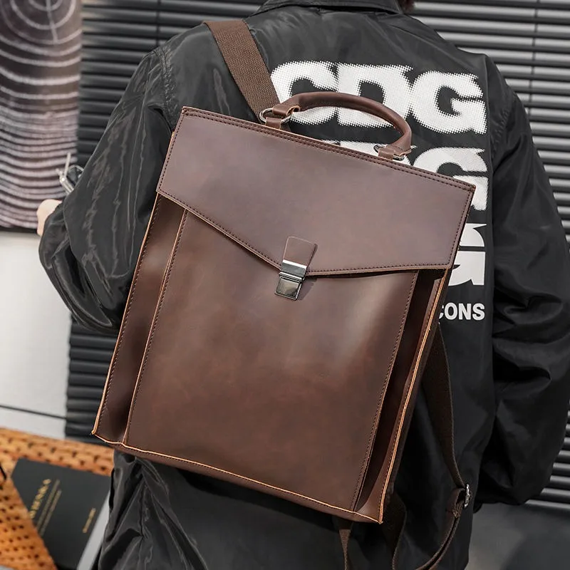 Original New Style Korean Version Backpack Preppy Retro Sense Messenger Bag Backpack Journey Fashion Brand