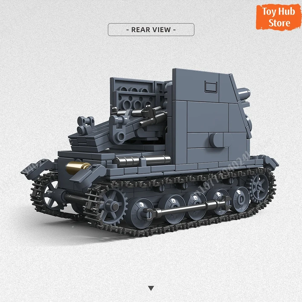 Ww2 Sturmpanzer I Bison 1:35 german army military model enthusiasts  toy educational toy home alone novel children boy kid gift