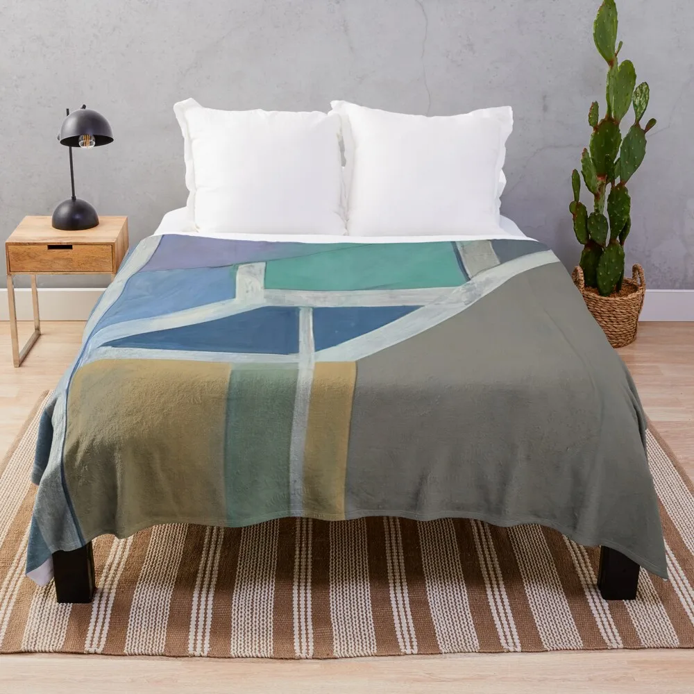 Richard Diebenkorn Throw Blanket Nap Bed linens cosplay anime Blankets