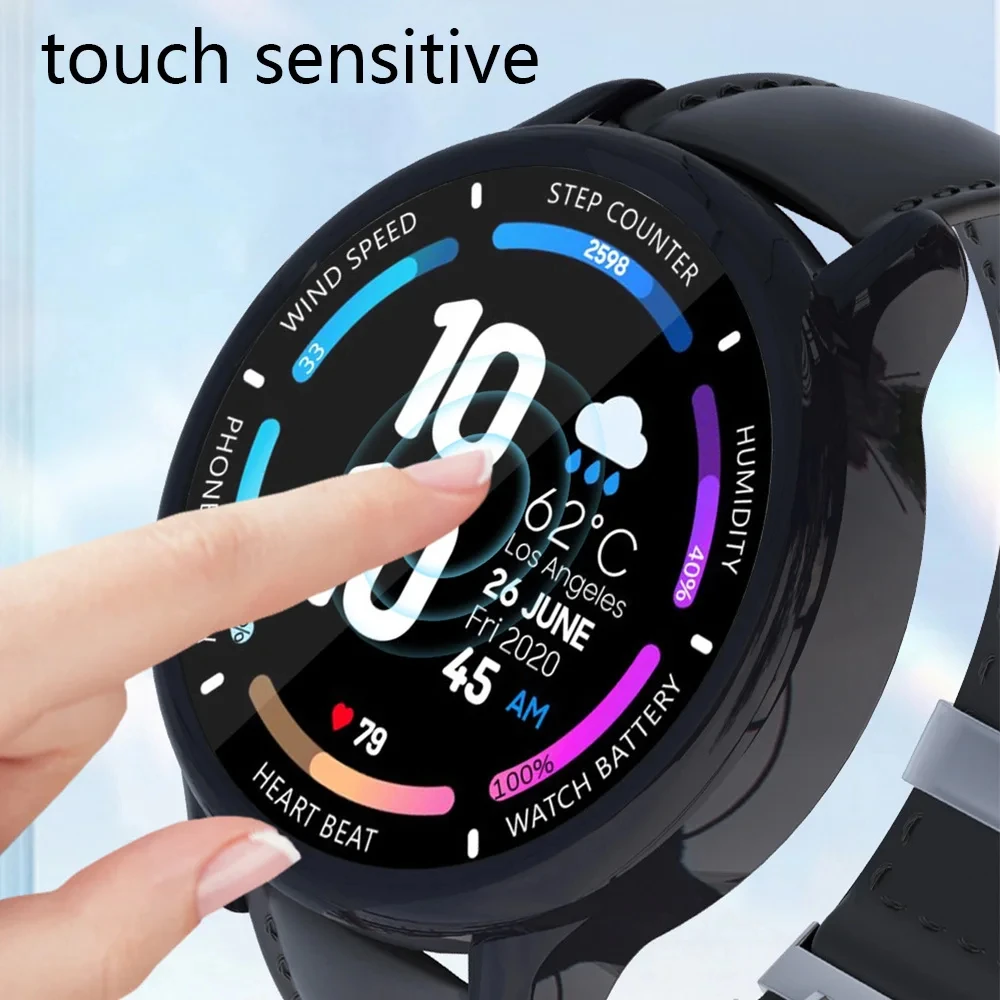 حافظة لهاتف Garmin Vivoactive 6 من مادة TPU شاشة شفافة غطاء حماية كامل لملحقات حافظات Garmin Vivoactive 5 الناعمة الواقية #6