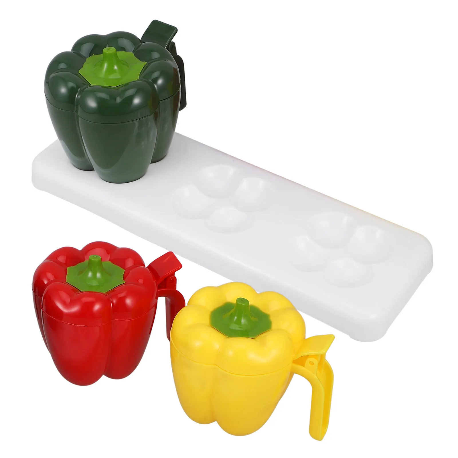 

Набор из 1 банки для специй из АБС-пластика с крышкой для соли и сахара, многофункциональные, легко моются, с устойчивым дном, элегантные контейнеры для приправ