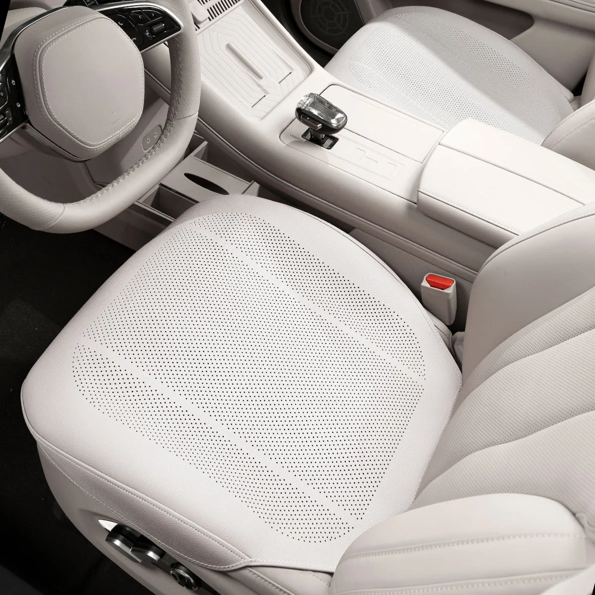 

Soft Leather Car Seat Cover Luxury Breathable Front Seat Protector Cushion For BYD Atto3 Han Song plus Seagyll V2l Dolphin F3 E6