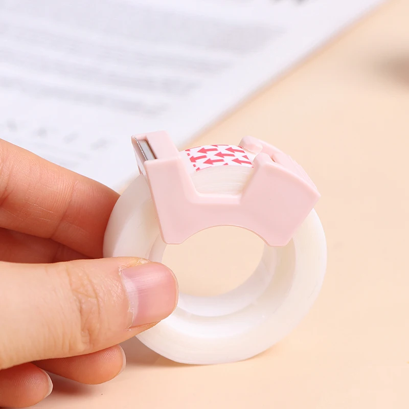 50*12mm Writable Invisible Correction Tape Stationery Adhesive Tape With Cutting Tool