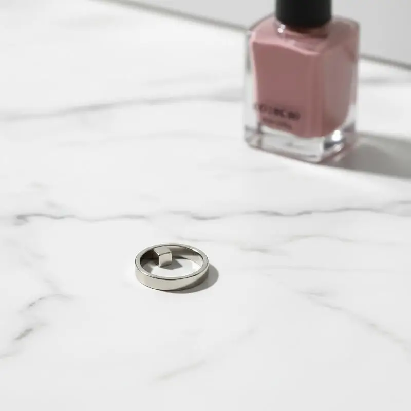 3 Seconds Nail Suction Hole Cat's Eye Nail Art Novice The Powerful Ring Magnet Automatic Suction Ellipse Auxiliary Nail Tools