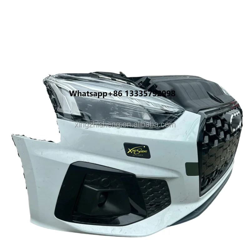 

High Quality Used Front Bumper Grille and Headlamp for AudiA5 2022 Front End Car Accessory