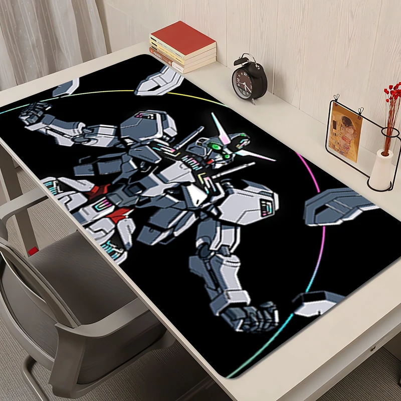 لوحة الماوس مكتب ملحقات الكمبيوتر لوحة ممتدة أنيمي حصيرة مكتبية الميكانيكية المحارب جاندام المضادة للانزلاق المطاط HD ماوس الألعاب الحصير