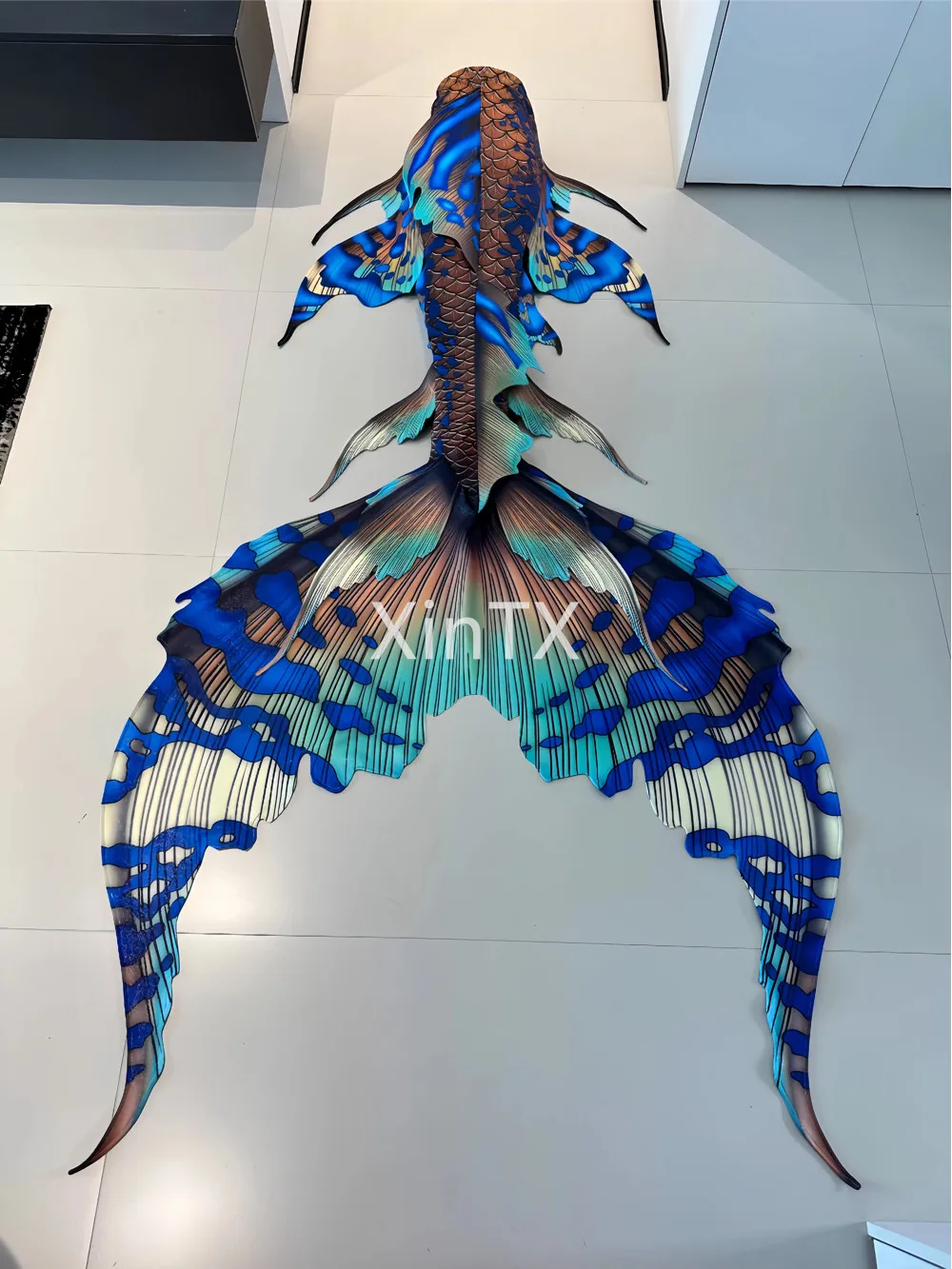

Mermaid Tail Adult Swimsuit Sharp Stitching Style Mermaid Tail Performance Clothes Pool Party Cosplay Large Size Customization