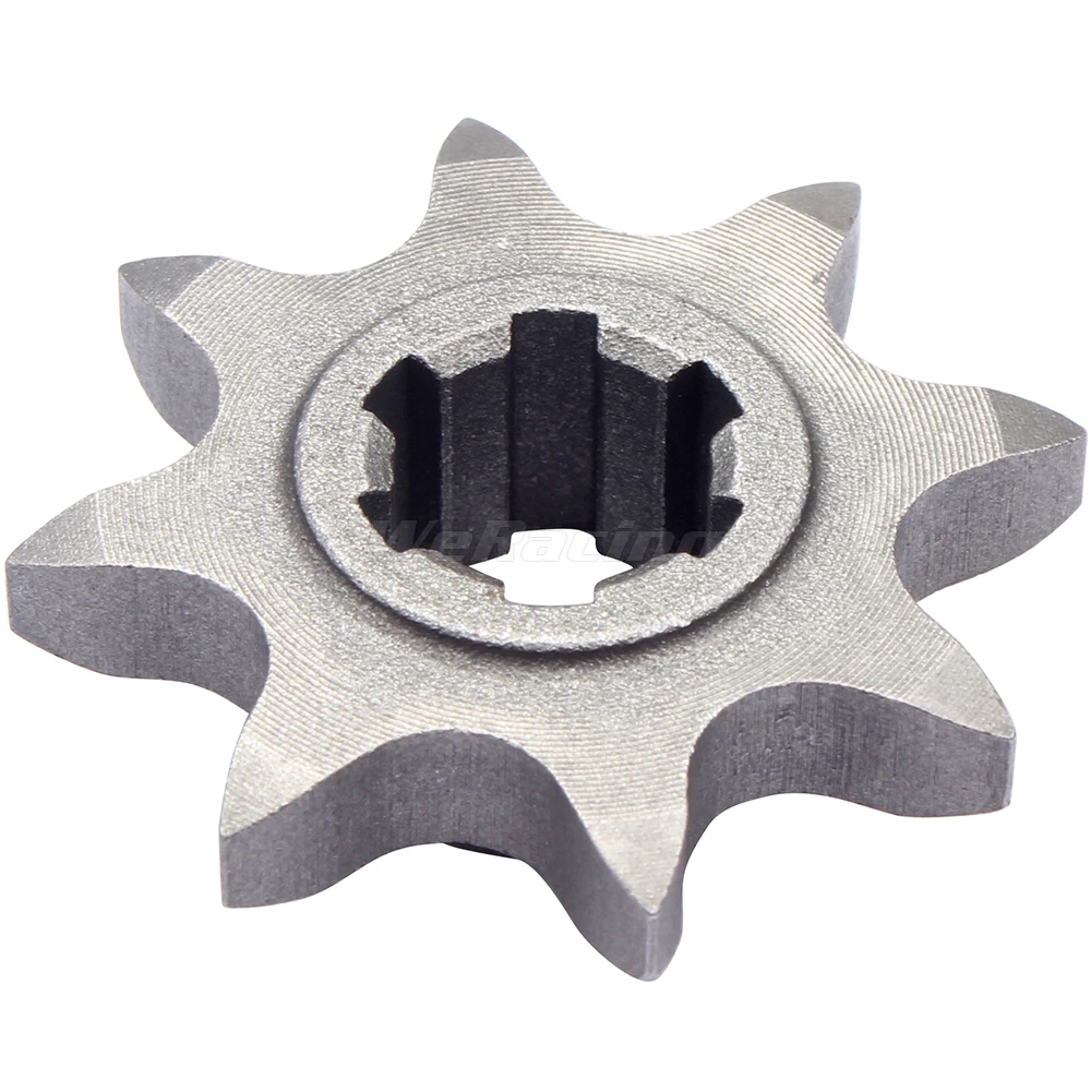 8 Tooth 420 Chain Sprocket For 49CC 60CC 80CC 2-Stroke/4-Stroke Engine Motorized Bicycle Bike Karting Mini Bike Motorcycle