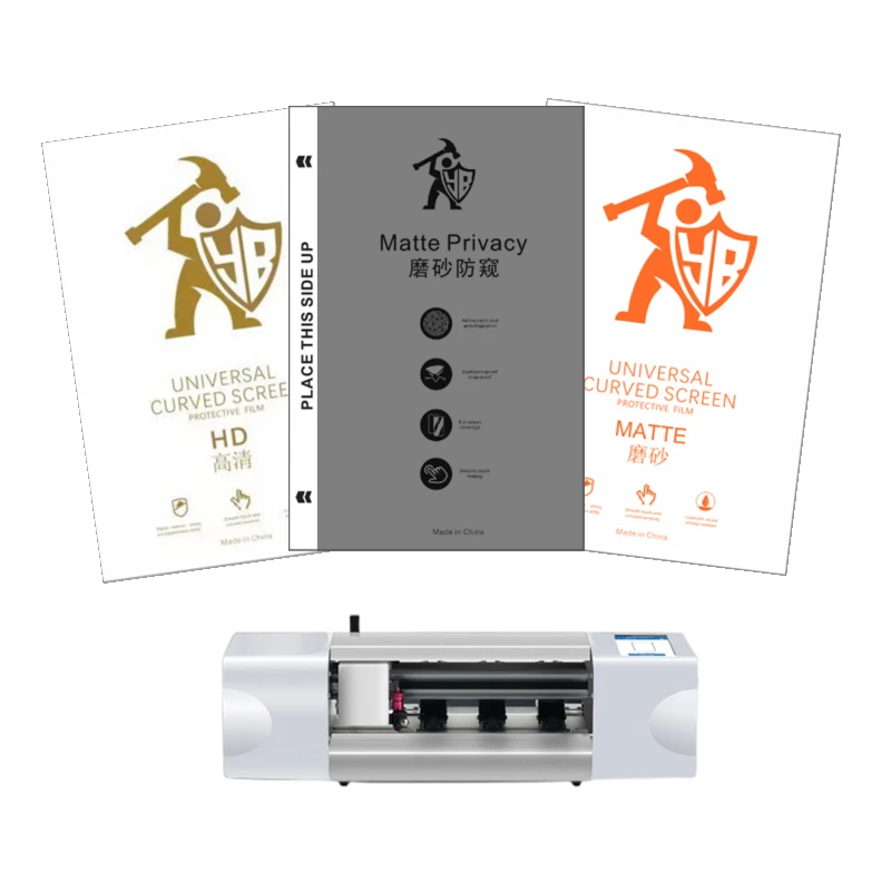 

Cellphone Screen Protector Membrane Flexible TPU Anti Blue Hydrogel Sheet Camera Watch Protective Film Cutter Plotter Machine