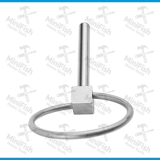 6Mm 316 Stainless Steel Marine Hardware, Spring Safety Stop, Fast 150Mm Rope 240Mm Rope 300mm Rope