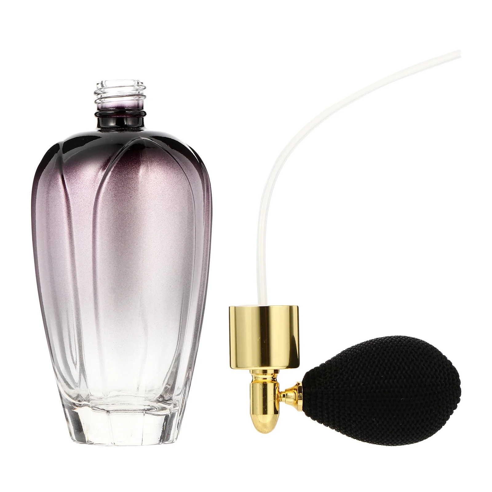 

130Ml Glass Perfume Spray Bottle Refillable Travel-Friendly Empty Container for Essential Oil Toner Sub-Packaging Airbag