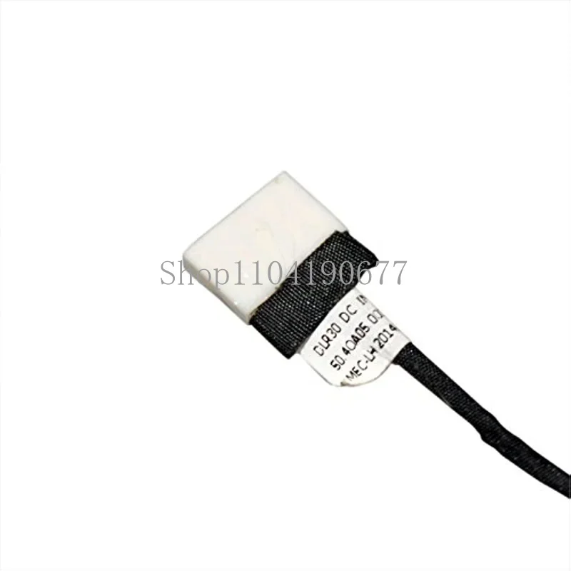 DC Power Jack พร้อมปลั๊ก SOCKET CONNECTOR พอร์ตสําหรับ Dell Latitude 3340 3350 50.40A05.011 50.4OA05.012 GFNMP