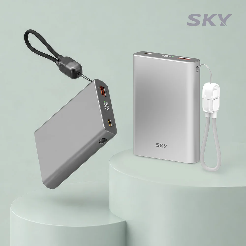 [난연+폭발방지] 스카이 필 솔리드 반고체 22.5W PD 10000mAh 고속 충전 보조배터리 SS10 썸네일 4