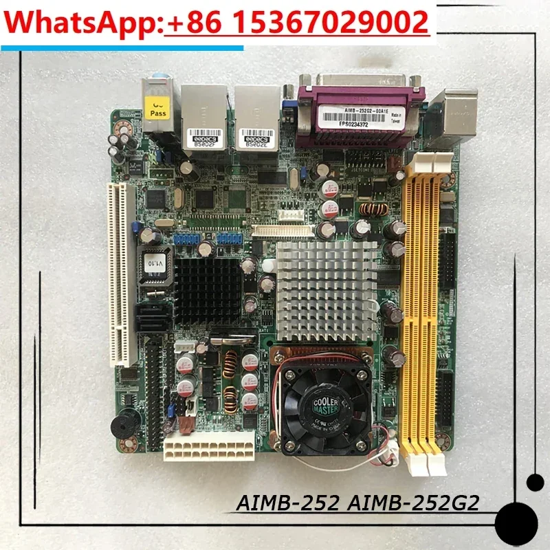 AIMB-252 AIMB-252G2 AIMB-252G2-00A1E For Advantech Industrial Mini-ITX Motherboard Supports CF Card With Dual Network Ports