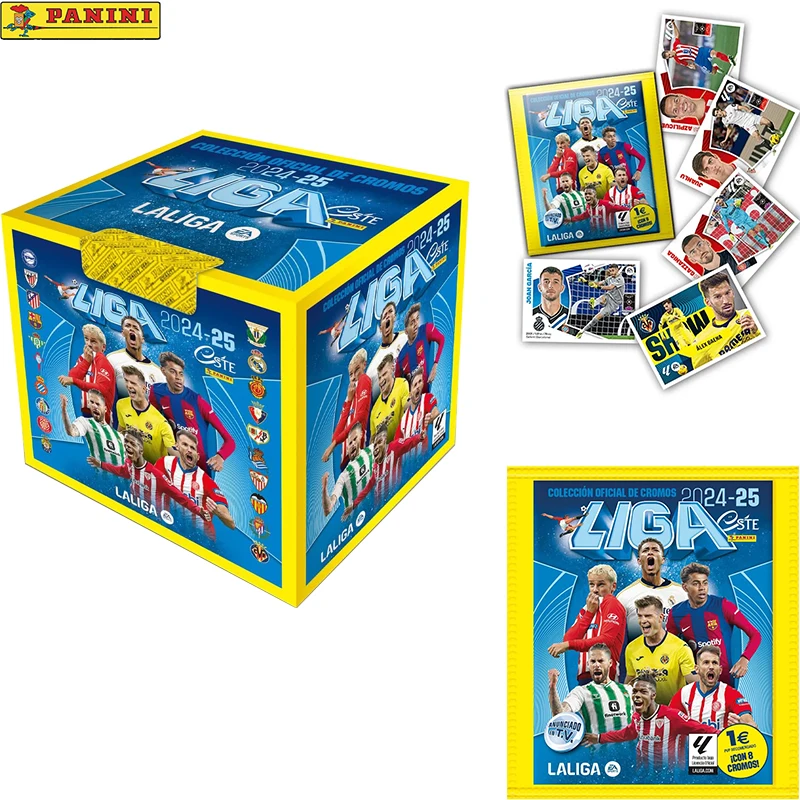 2024-2025 Panini Football League Collectio ALBUM Sticker Ballplayer Mbappe Yamal Limited Card