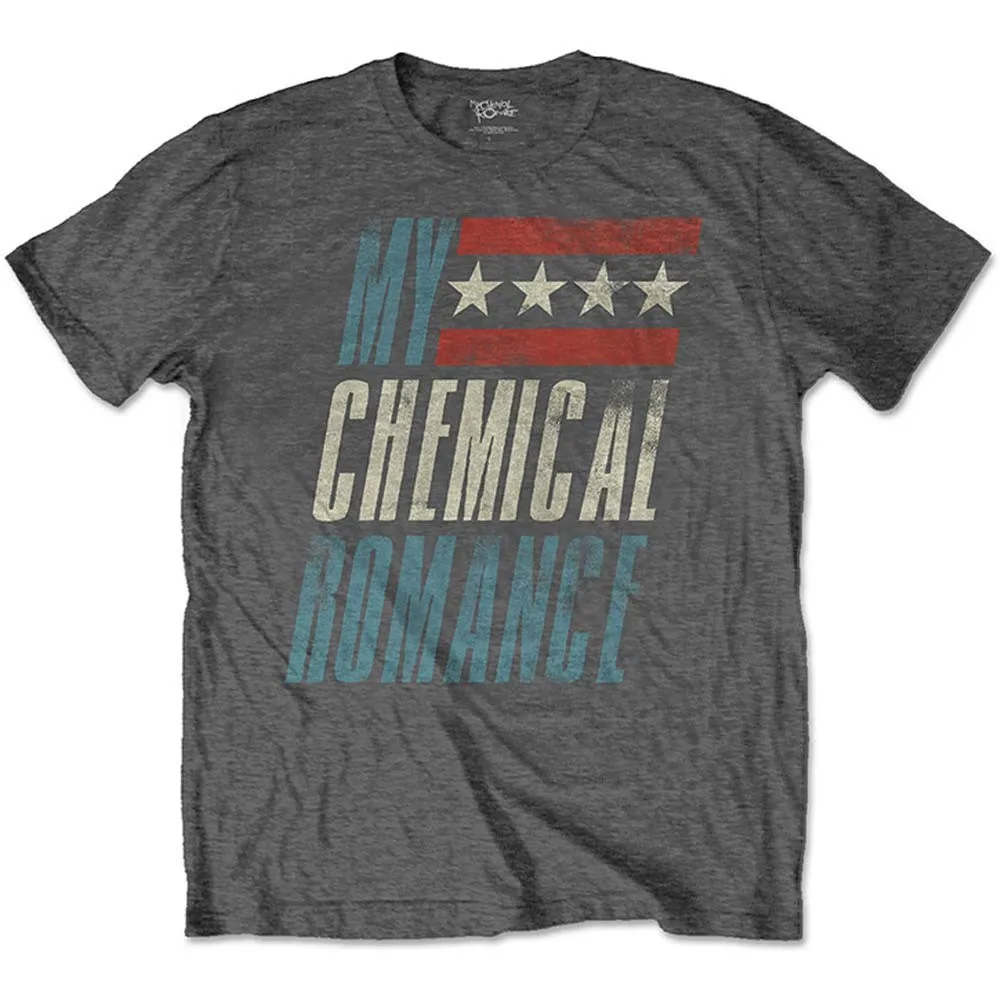 Мужская футболка My Chemical Romance Raceway Slim Fit XX Large Charcoal