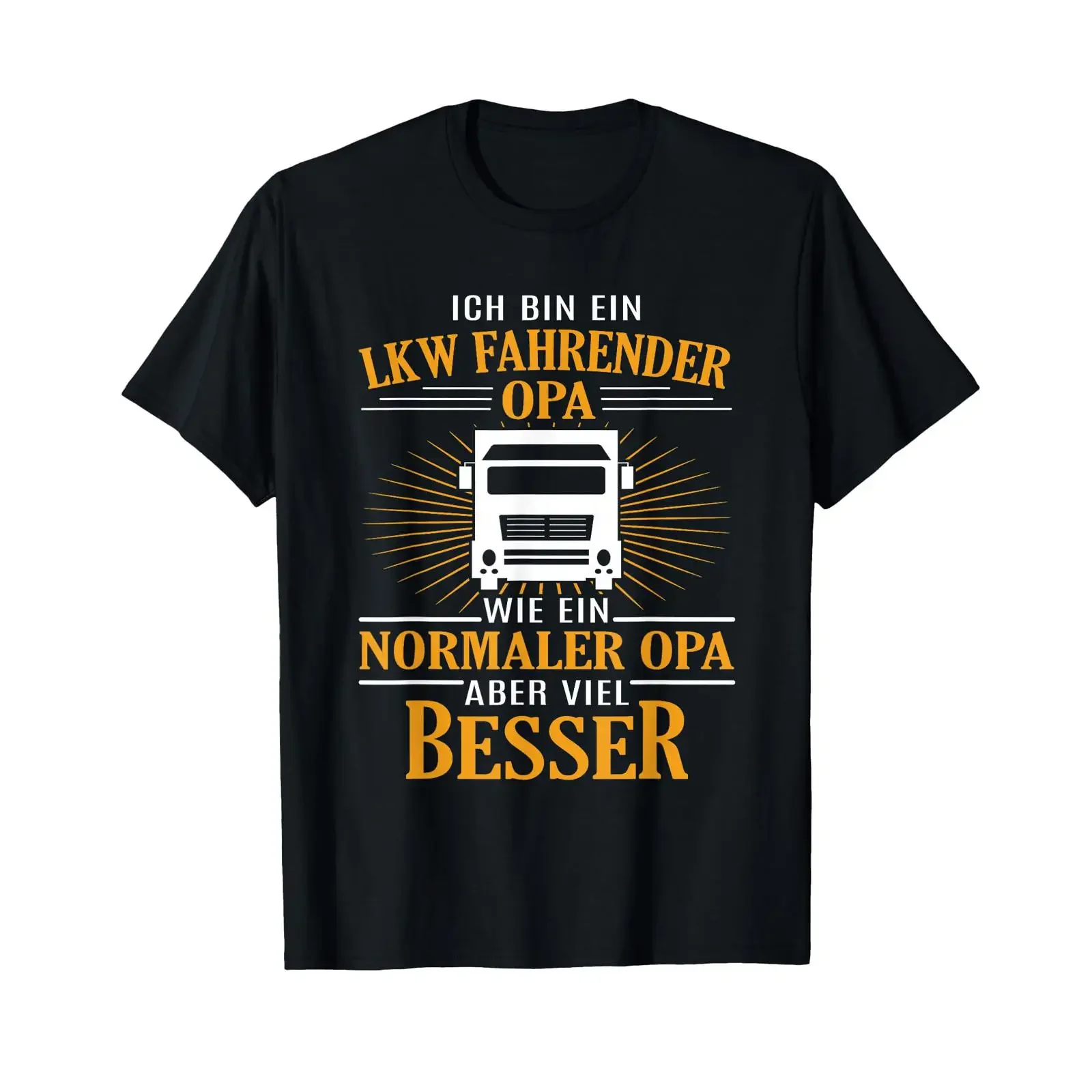 Men's Lorry Driving Grandpa Much Better Long Distance Driver Retirement T Shirt vintage Washed Soft Comfortable Unisex Slightly