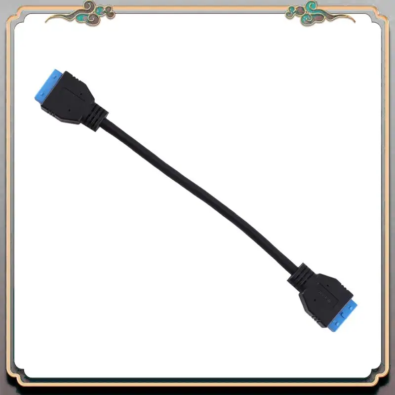 

Прочный компонент концентратора USB 3.0 19PIN «один-два» с чипом и модульным кабелем USB 19-контактный концентратор Материнская плата 19-контактный удлинительный кабель