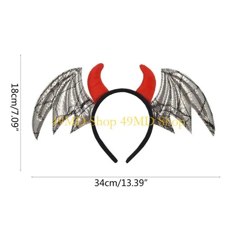 49MD Carnivals Party Bat Wing и Devil Horn Form