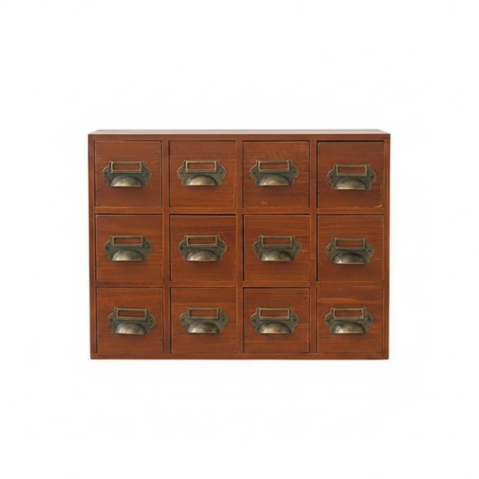 Desk Drawer Cabinet Japanese styled Wooden Drawer Organizer Wood Wooden Desk Cabinet for Journal Fans, Crafters, Study Room