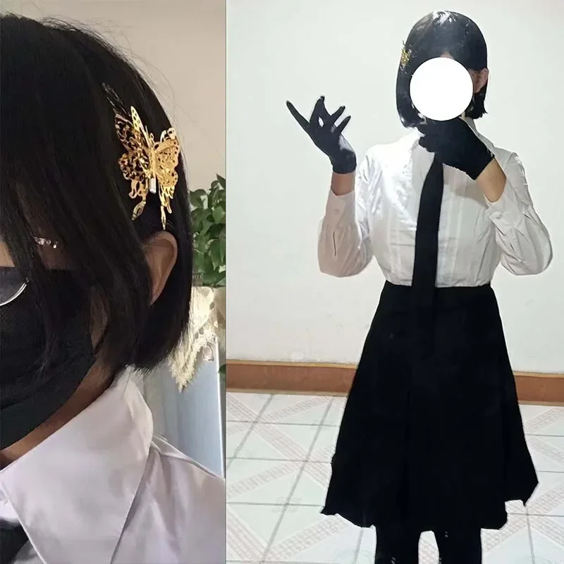 Akiko Yosano Cosplay Costume Akiko Yosano Outfits for Anime Comic With Akiko Yosano Full Set Dress Headwear