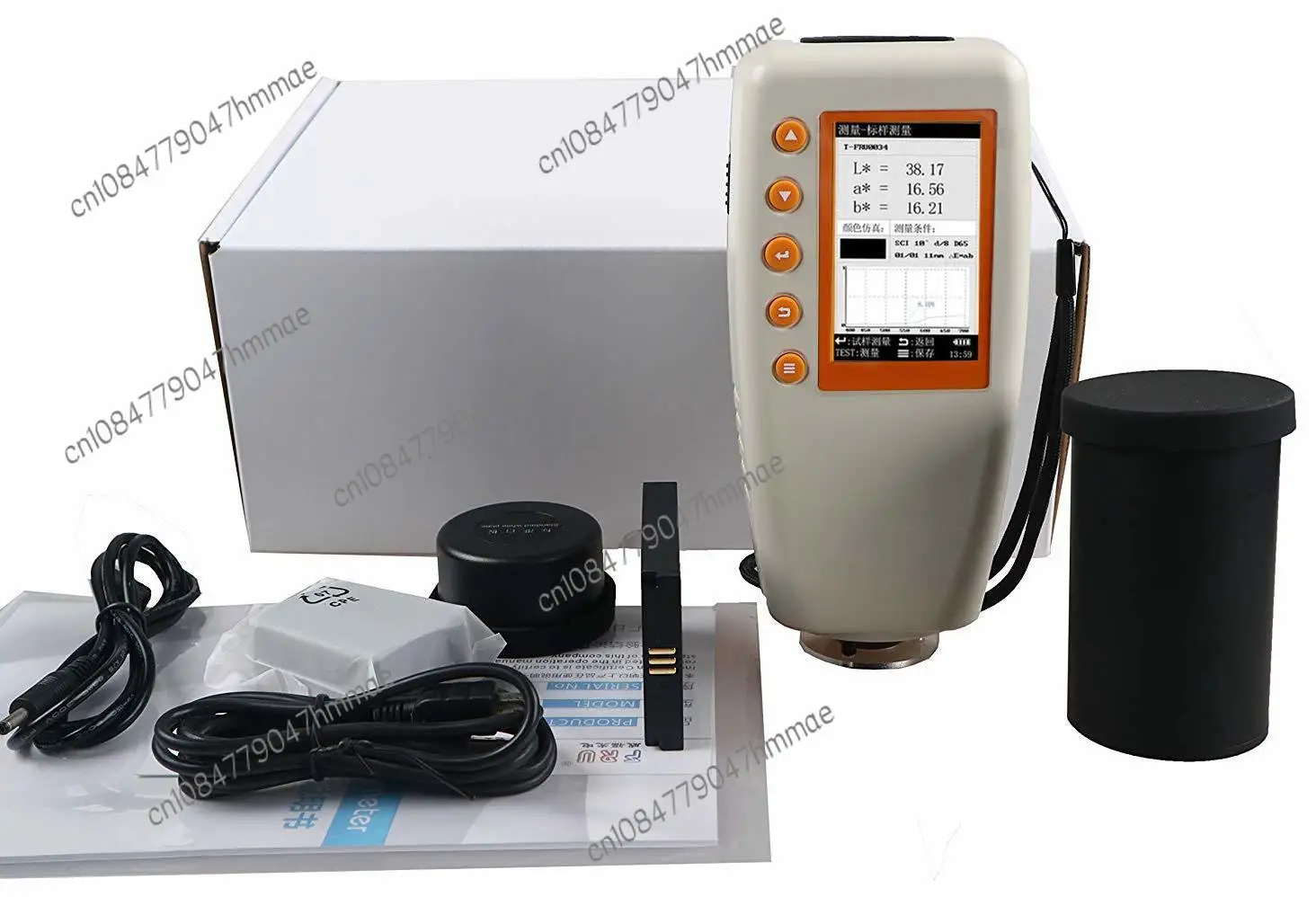 Precise 8mm Aperature Spectrophotometer Color Difference Meter with Wavelength Coverage 400nm to 700nm