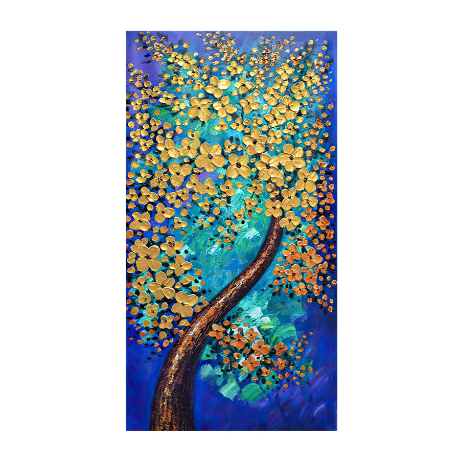 Diamond Painting Abstract Art Rich Flower Tree Landscape Full Drill DIY Diamond Embroidery Cross Stitch Mosaic Home Decor