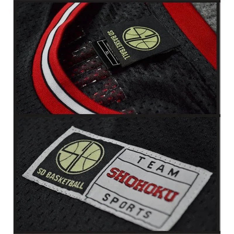 Anime Sakura Cosplay Jersey, AGI HanampiercRukawa, Slam Dunk Jersey, Luminhoku School Basketball Team, Sportedly Quality, 1-15