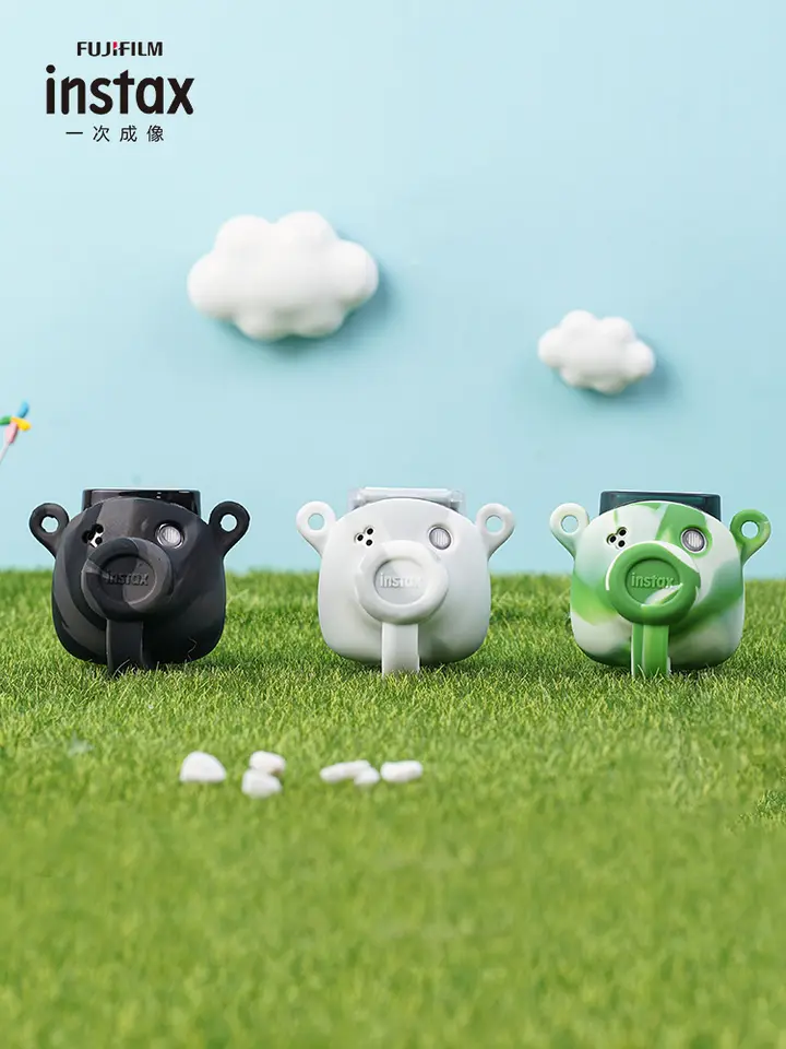 غطاء سيليكون Fujifilm instax Pal، غطاء واقي لكاميرا التصوير لمرة واحدة، حقيبة تخزين واقية - 4