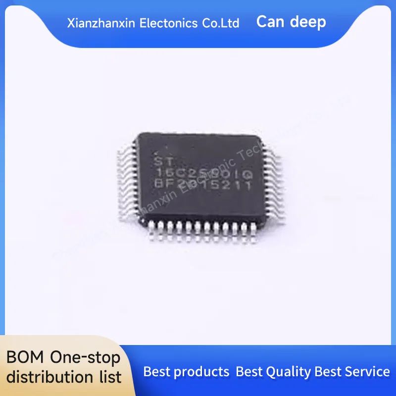 1PCS/LOT ST16C2550IQ48-F ST16C2550IQ48 16C2550IQ QFP48 Dual-channel interface bus to UART
