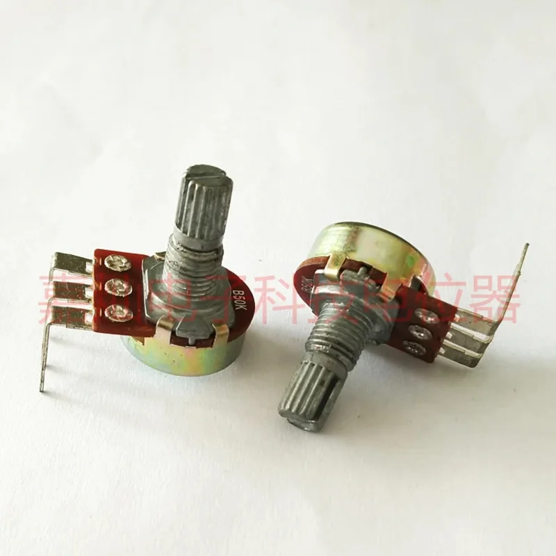 

Vertical Large External Bending High Foot 3-pin JC148D Type Variable Potentiometer 10k 20K 50K