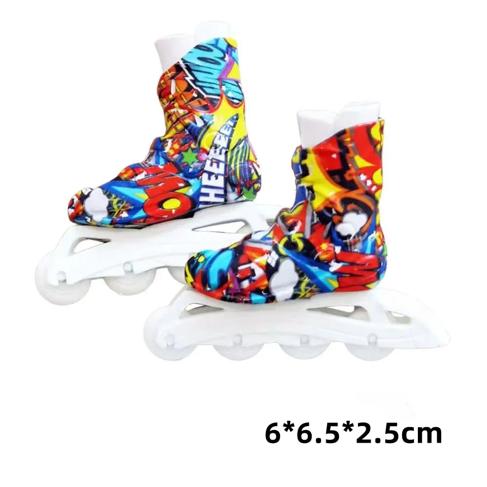 Mini Finger Skate Shoe Toys Funny Cultivate Kids Hands-on Ability Party Interactive Educational Creative Birthday Gift Toy