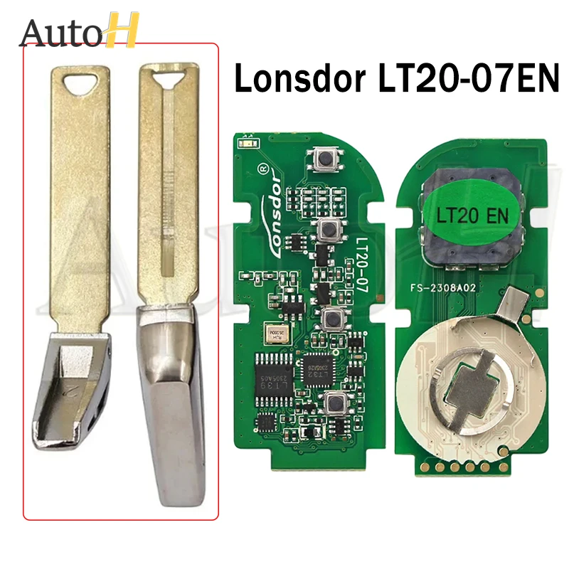 Lonsdor LT20-07EN Smart Car Key For Lexus RX ES300h ES200 LS500 LS500H 0440 8A AA A9 BA Chip 312/314.3/433.58/434.42MHz Keyless