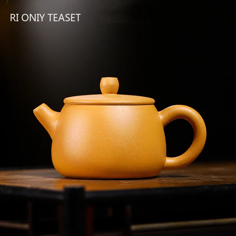 

100ml Chinese Yixing Small Capacity Purple Clay Teapot Handmade Tea Pot Beauty Tea Infuser Kettle Zisha Tea Set Customized