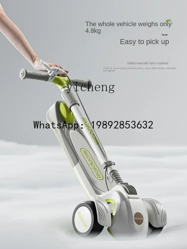 AD Scooter niños mayores niños ult niños Pedal plegable Luge