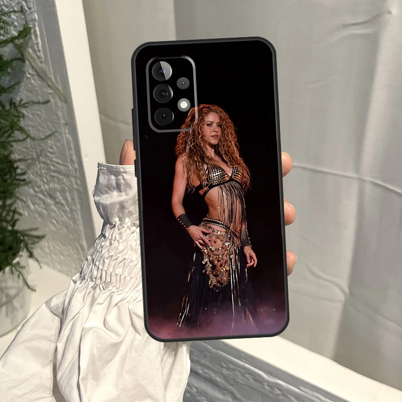 Singer Shakira Case For Samsung Galaxy A54 A34 A51 A71 A31 A11 A73 A53 A33 A13 A52 A32 A12 A14 A21S Cover